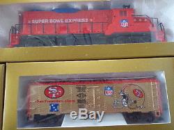 Mantua Super Bowl Express Ready-to-run Train Set NFL Certified First Edition