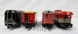 Marx 5942 Boxed Streamline Steam Set 595 loco +5 tin cars COMPLTE RTR CLEAN 50s