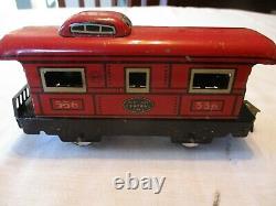 Marx 5 Car Tin Plate Electric Train Set. Complete & Ready To Run Set. O Scale