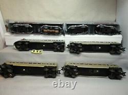 Marx O Scale 6 Piece Santa Fe Diesel Locomotive Passenger Car Set Ready To Run