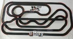 Mega 66.8' AFX Tomy Giant Raceway Track Slot Car Set, 4' x 8' Ready To RUN