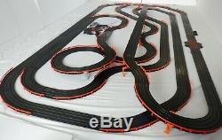 Mega 66.8' AFX Tomy Giant Raceway Track Slot Car Set, 4' x 8' Ready To RUN