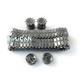 Metal Tracks Sprockets Idlers For 2.4g Henglong 1/16 Leopard2a6 3889 Rc Rtr Tank