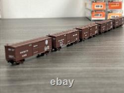 Micro Trains Nn3 RTR 5 Car Box Car Set Denver & Rio Grande Western Pre-Owned