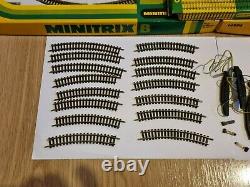 Minitrix N Gauge Complete Ready to run Train Set with extra track MINT CONDITION