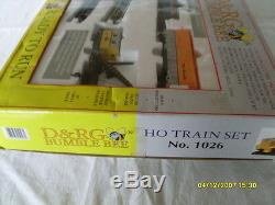 Model Power Ho Scale Ready-to-run Electric Train Set D&rg Bumble Bee