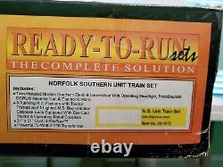 Mth 30-1015 Railking Ready To Run Norfolk Southern Unit Train Set / C-8