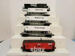 Mth 30-1015 Railking Ready To Run Norfolk Southern Unit Train Set / C-8