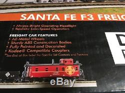 Mth 81-4001-0- Santa Fe F-3 Ready To Run Freight Train Set