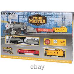 NEW Bachmann Yard Master Electric E-Z Track RTR Train Set HO Scale FREE US SHIP