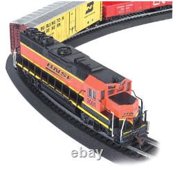 NEW HO Scale Rail Chief BNSF Freight Ready To Run Electric Train Set