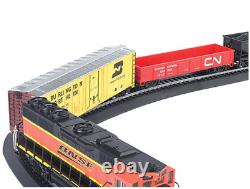 NEW HO Scale Rail Chief BNSF Freight Ready To Run Electric Train Set