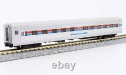 NEW Kato Rainbow-Era 8-Car Set RTR Amtrak Mixed Schemes N Scale FREE US SHIP