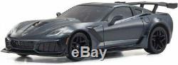 NEW Kyosho Mini-Z RWD Chevrolet Corvette ZR1 Gray Metallic Ready Set RTR 32334GM