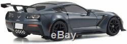 NEW Kyosho Mini-Z RWD Chevrolet Corvette ZR1 Gray Metallic Ready Set RTR 32334GM