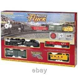 NEW Ready To Run Bachmann HO Gauge Pacific Flyer Train Set Everything Included