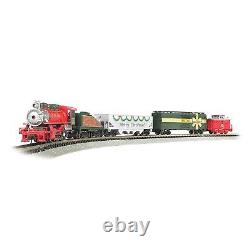 NEW Ready to Run Bachmann N Scale Merry Christmas Express Train Set BAC24027