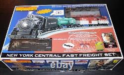NEW YORK CENTRAL Fast Freight Set RRAIL KING Ready to Run TRAIN SET Never Used