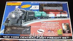 NEW YORK CENTRAL Fast Freight Set RRAIL KING Ready to Run TRAIN SET Never Used