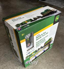 NIB! JOHN DEERE Ready-To-Run Remote Train Set by LIONEL 40x60 Fastrack