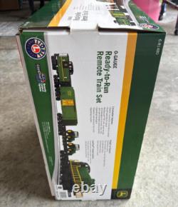 NIB! JOHN DEERE Ready-To-Run Remote Train Set by LIONEL 40x60 Fastrack