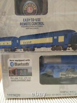 NIB Lionel The Blue Comet Train Set Ready to Run O gauge Rail Road NEW Bluetooth