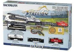 N Scale Bachmann 24025 NS Norfolk Southern The Stallion Train Set withE-Z Track