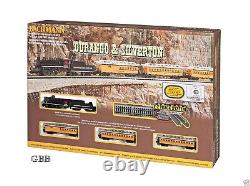 N Scale DURANGO & SILVERTON Complete Passenger Train Set BACHMANN New 24020