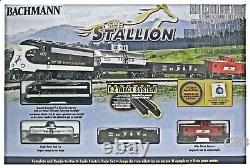 N Scale THE STALLION Complete Freight Train Set Bachmann New in Box 24025