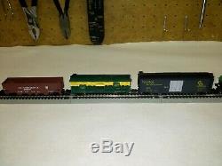 N scale C-8 DC Bachmann Empire Builder #24009 complete ready to run set in box