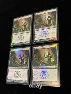Near Mint MTG Deathrite Shaman RTR Japanese Foil 4-Card Set JAPAN