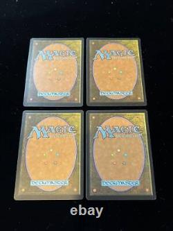 Near Mint MTG Deathrite Shaman RTR Japanese Foil 4-Card Set JAPAN