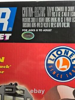 New Lionel NASCAR Ready to Run O Gauge Train Set withTrain Sounds
