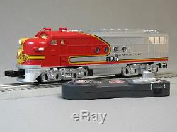 New Lionel Santa Fe Train Set with Lion Chief Remote Control System ready to run