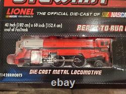 New Lionel T1428 Tony Stewart #14 Nascar Ready To Run Train Set O Gauge