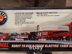 New Lionel T1428 Tony Stewart #14 Nascar Ready To Run Train Set O Gauge