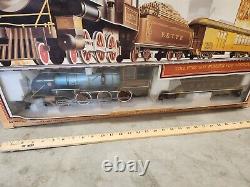 New Rare Vintage Bachmann Big Hauler Gold Hill Express Train Set G Scale Set 1