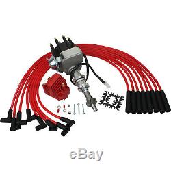 New Ready To Run Ignition Distributor With Coil and Wires For Ford Cleveland 351