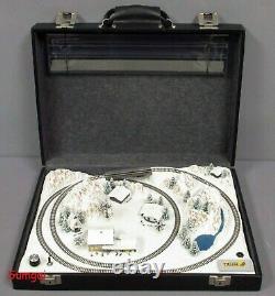 Noch Z Scale Winter Briefcase Layout with Train Set Ready To Run