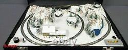 Noch Z Scale Winter Briefcase Layout with Train Set Ready To Run