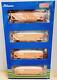 Norfolk Southern Rr 40' Ob 4 Bay Ballast Hopper Mw 4 Car Set Athearn 7640 Ho