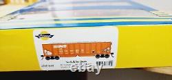Norfolk Southern RR 40' OB 4 Bay Ballast Hopper MW 4 CAR SET Athearn 7640 HO