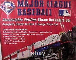 Nrfb Lionel 7-12004 Mlb Phillies Rtr Train Set? Berkshire 2-8-4? Locomotive