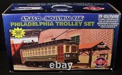Nrfb Nib Atlas 1009106 Industrial Rail Philadelphia Cottman Ave Trolley Set Vhtf