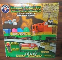 O Gauge Lionel 8-81031 Dinosaur Diesel Train Set Ready to Run Lionchief Playset