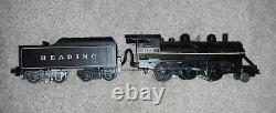 O Gauge MTH Railking Ready to Run 2-6-0 Steam Reading RR Set with Whistle & Bell