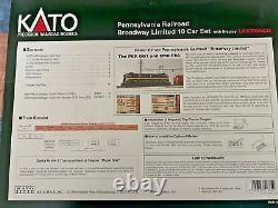 PENNSYLVANIA BROADWAY LIMITED -10 car set N Scale -KATO NEW RTR OOP RARE