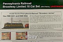PENNSYLVANIA BROADWAY LIMITED 4 car set N Scale -KATO NEW RTR OOP RARE