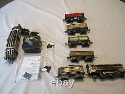 Pre-war Louis Marx Electric Train Set. Complete & Ready To Run Set. Excellent Co