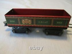 Pre-war Louis Marx Electric Train Set. Complete & Ready To Run Set. Excellent Co